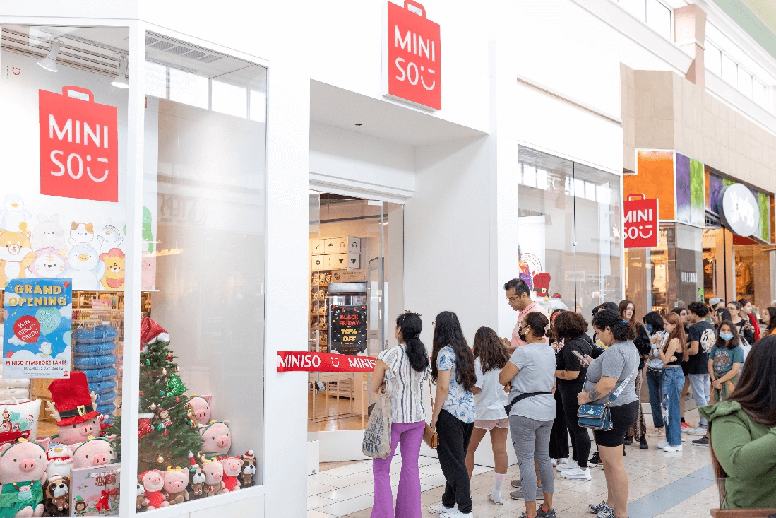 MINISO expands its U.S. operations southwards, opening six new stores in Florida and Texas